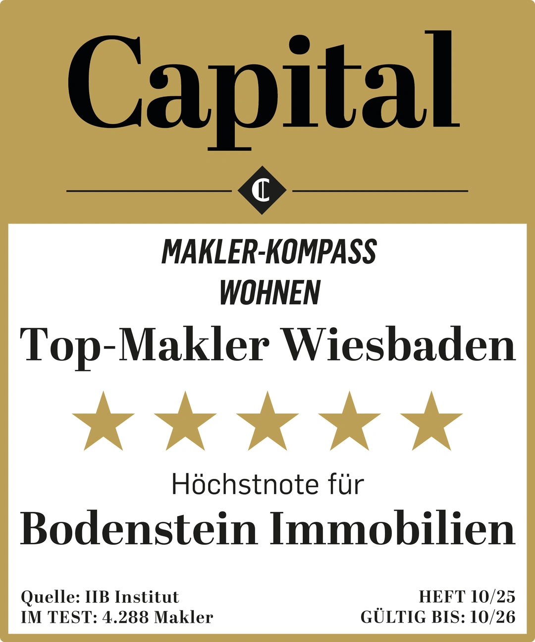 Wohnen 5 sterne bodenstein immobilien