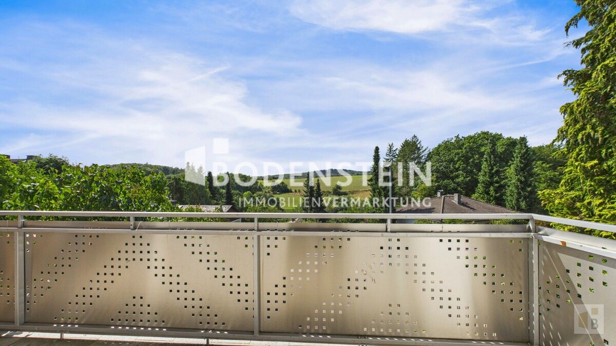 Blick vom Balkon