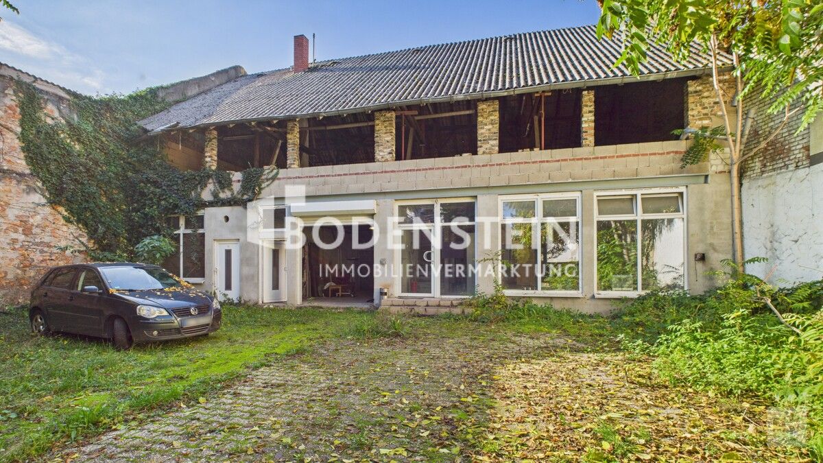 Blick auf das Hinterhaus vom Innenhof