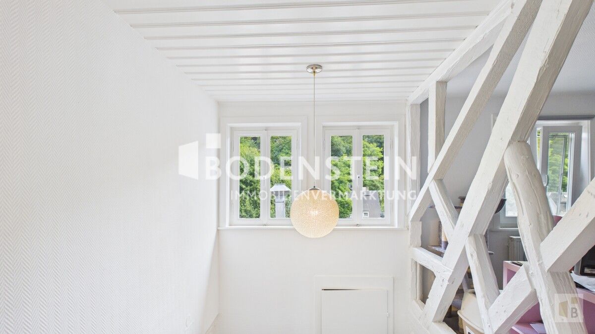 Treppenhaus in einer der Wohnungen