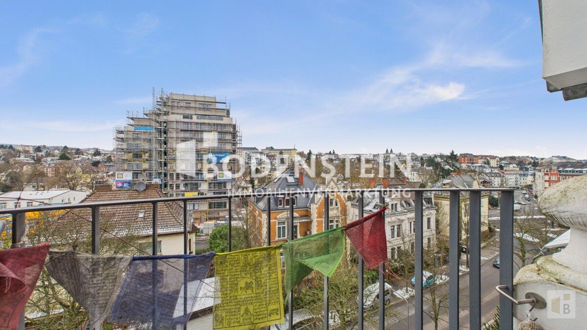 Ausblick vom vorderen Balkon