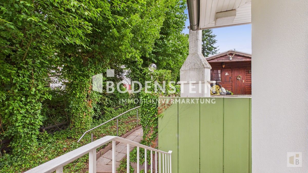 Ausgang aus der Küche in den Garten