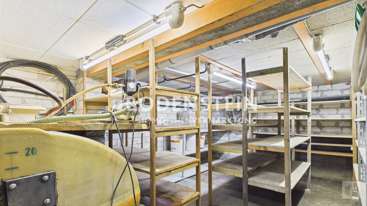 Keller mit Regenwassersystem