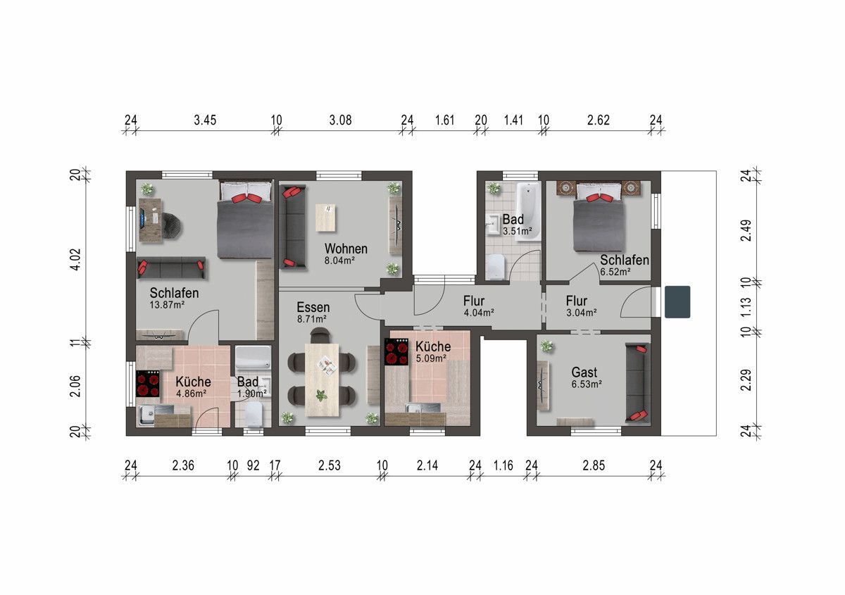 Grundriss EG